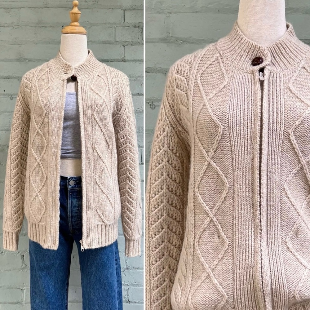 Cozy Cream Cable Knit Sweater